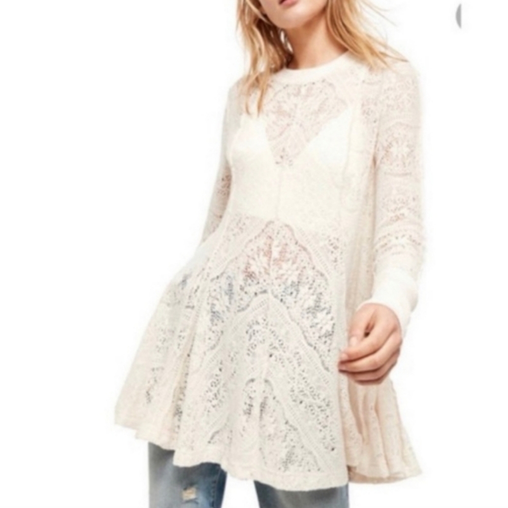 Free People Chamoix Lace Tunic - Picture 6 of 13